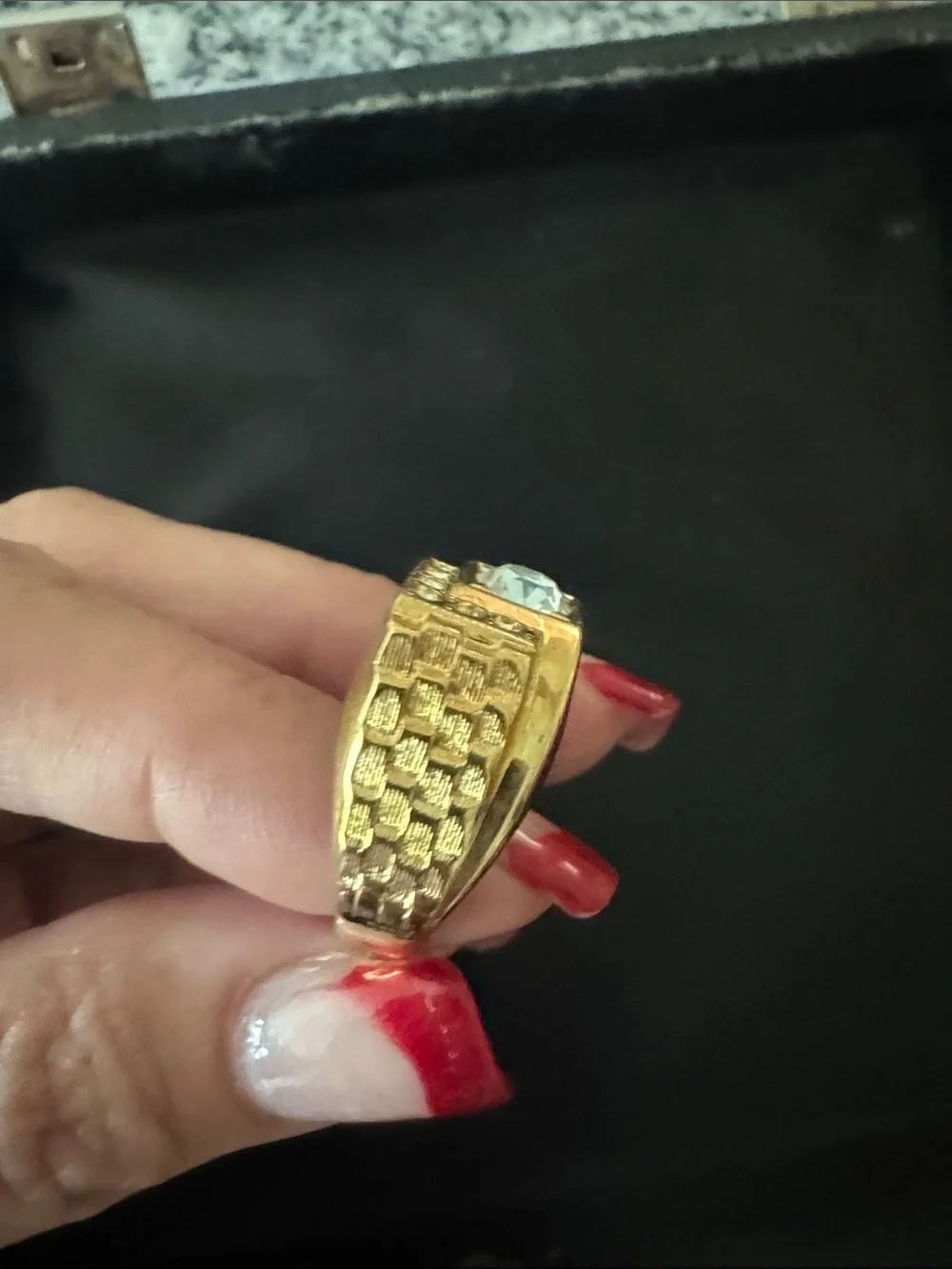 18K Heavy Gold Electroplated - Size 10 - NWT